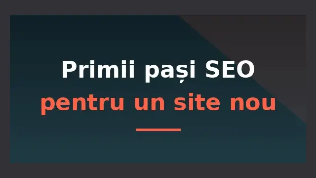 Ghid de baza pentru primii pasi in seo primii pasi seo