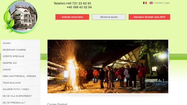 seo VilaEvergreen.ro vila Predeal, platforma de comert electronic Kubu.ro, client Rom Tel Distribution SRL Bucuresti seo cazare Predeal www.vilaevergreen.ro